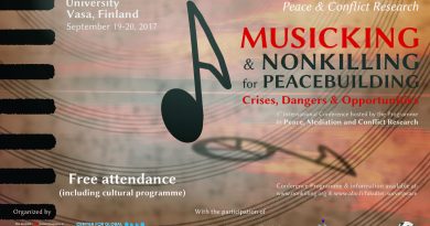 Musicking and Nonkilling for Peacebuilding Conference in September Musicking and Nonkilling for Peacebuilding Conference in September